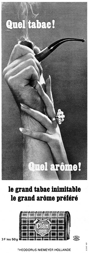 Publicit� Clan 1969