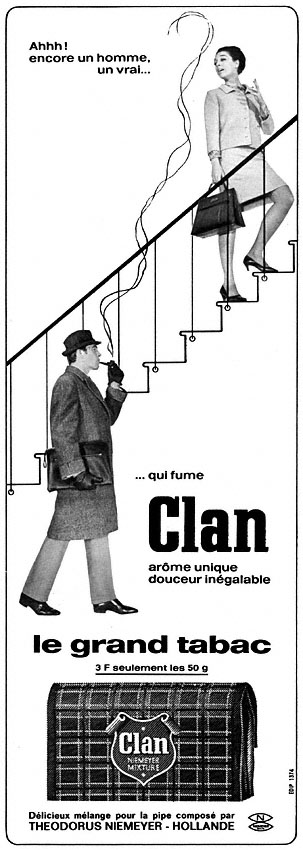 Publicit� Clan 1967