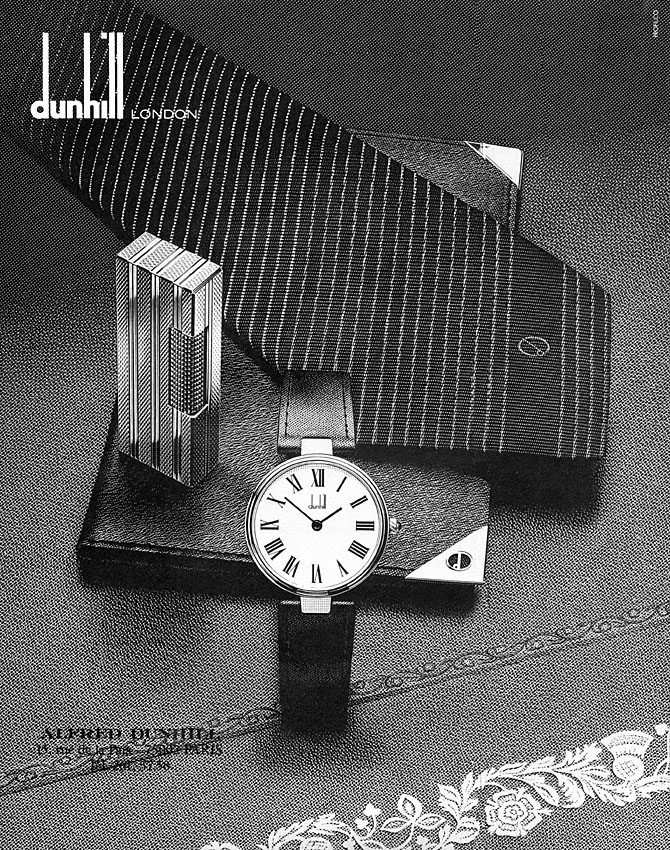 Publicit� Dunhill 1981