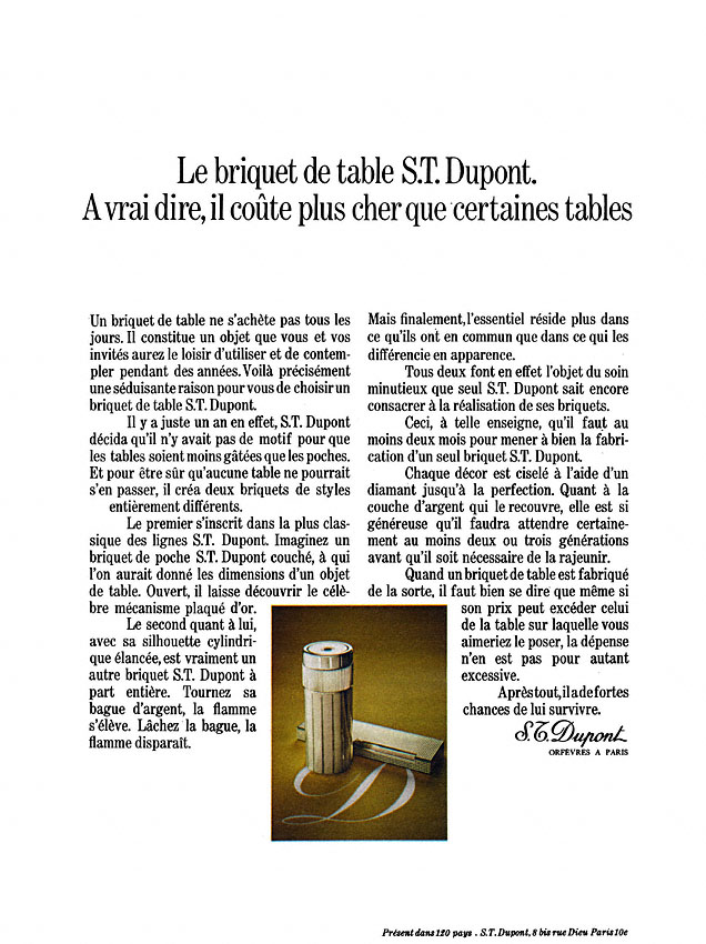 Marque Dupont 1972