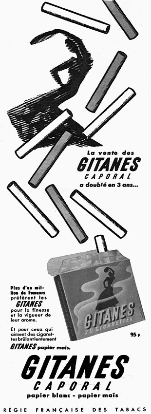 Marque Gitanes 1955
