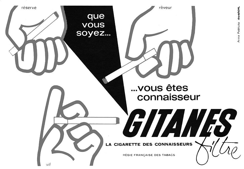 Marque Gitanes 1962