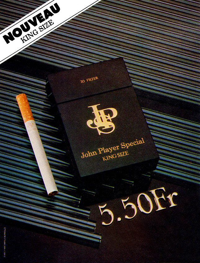 Publicit� John Player 1980