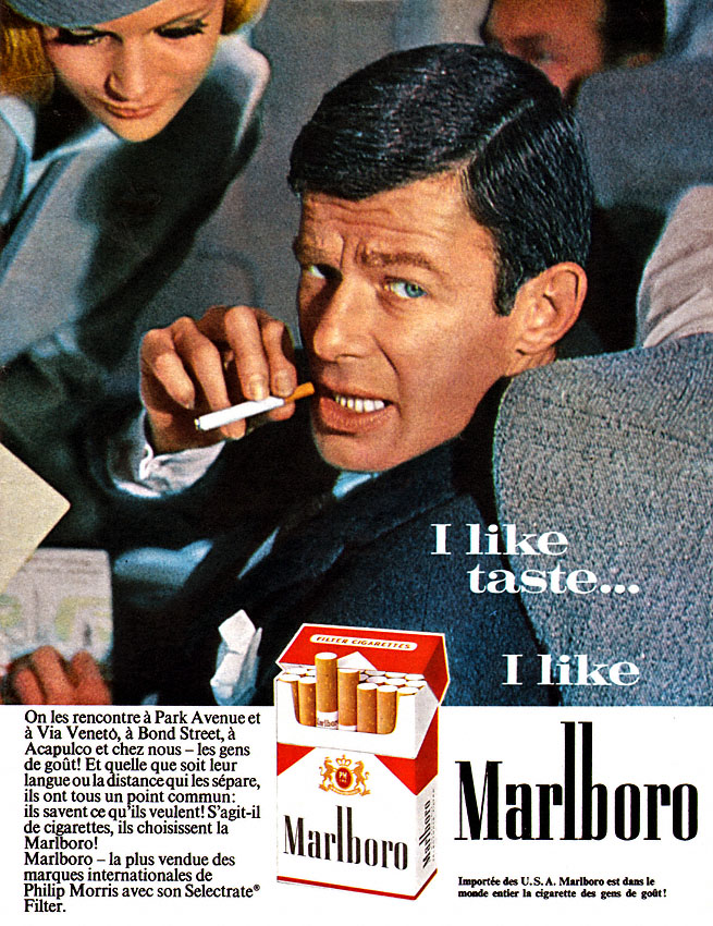 Publicit� Marlboro 1964