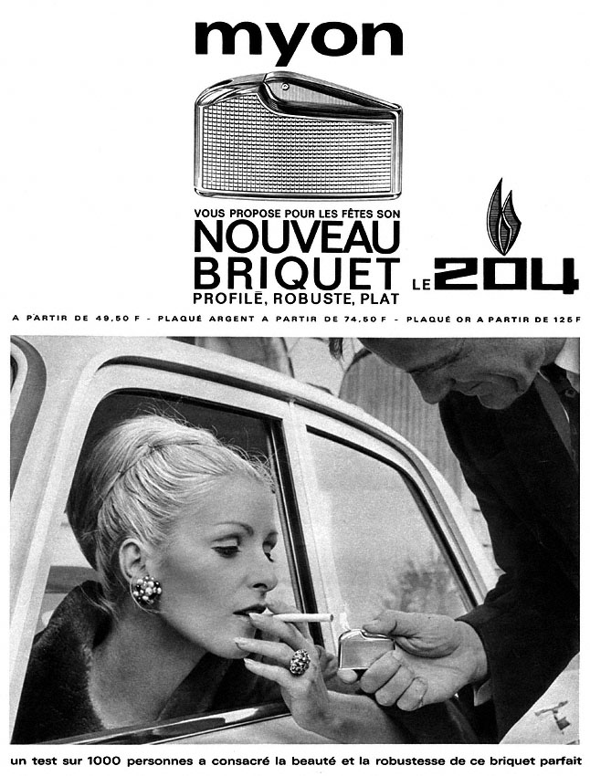 Publicit� Myon 1966