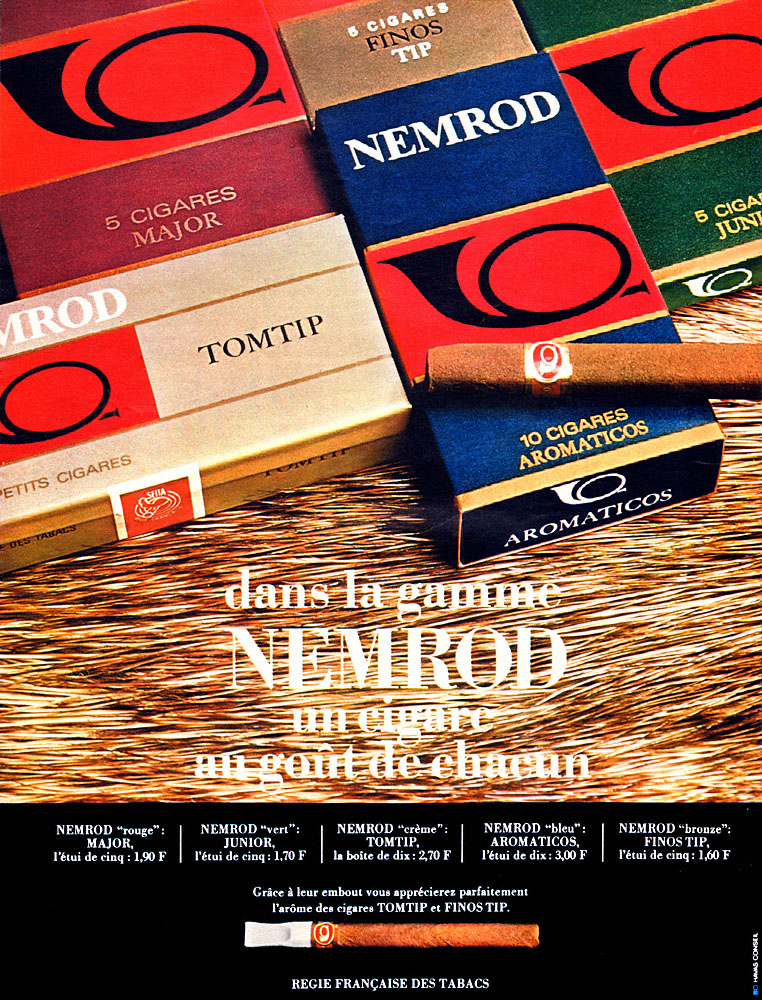 Publicit� Nemrod 1968