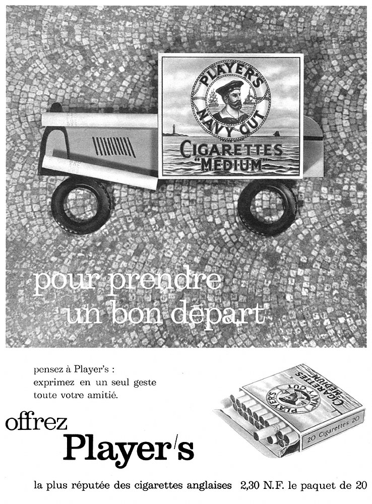 Publicit� Player's 1960