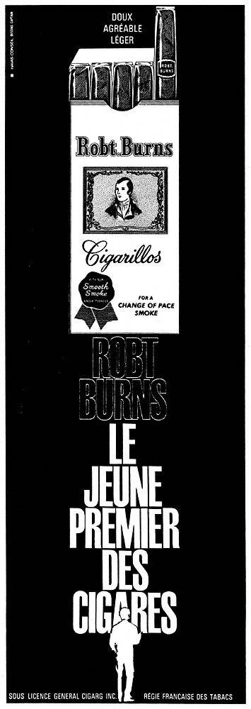 Marque RobtBurns 1964