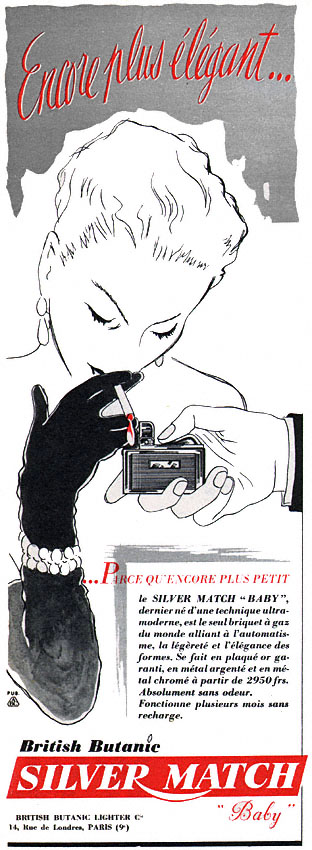 Marque Silver Match 1954