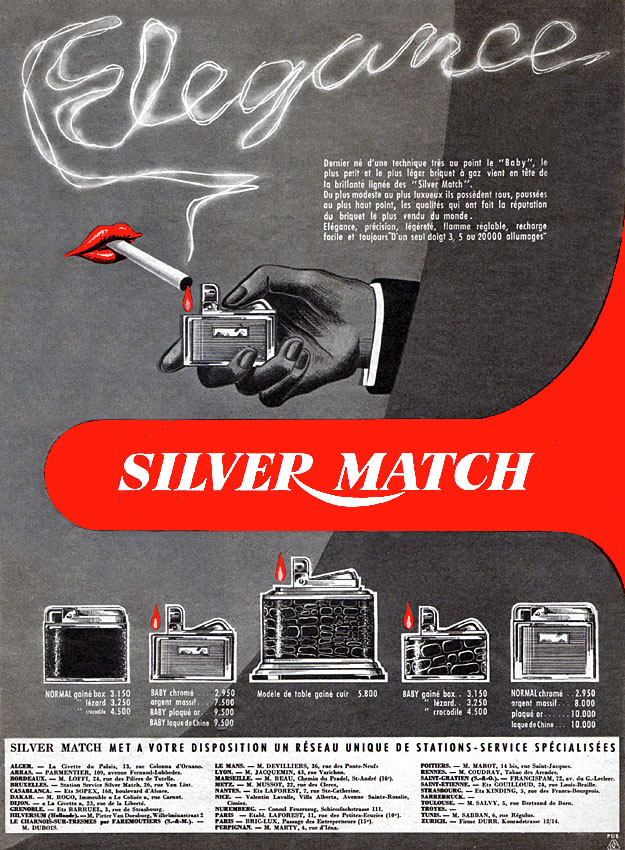 Marque Silver Match 1955