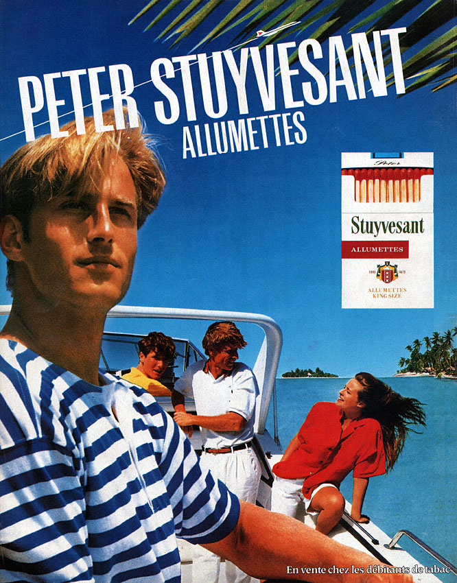 Publicit� PeterStuyvesant 1989
