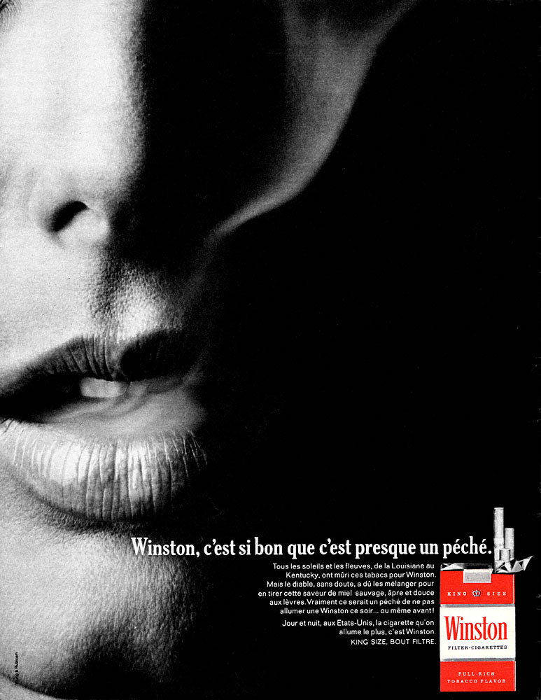 Publicit� Winston 1968