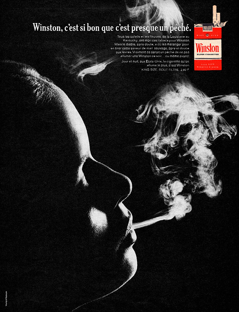 Publicit� Winston 1968