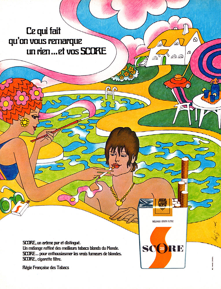 Publicit� Divers 1968