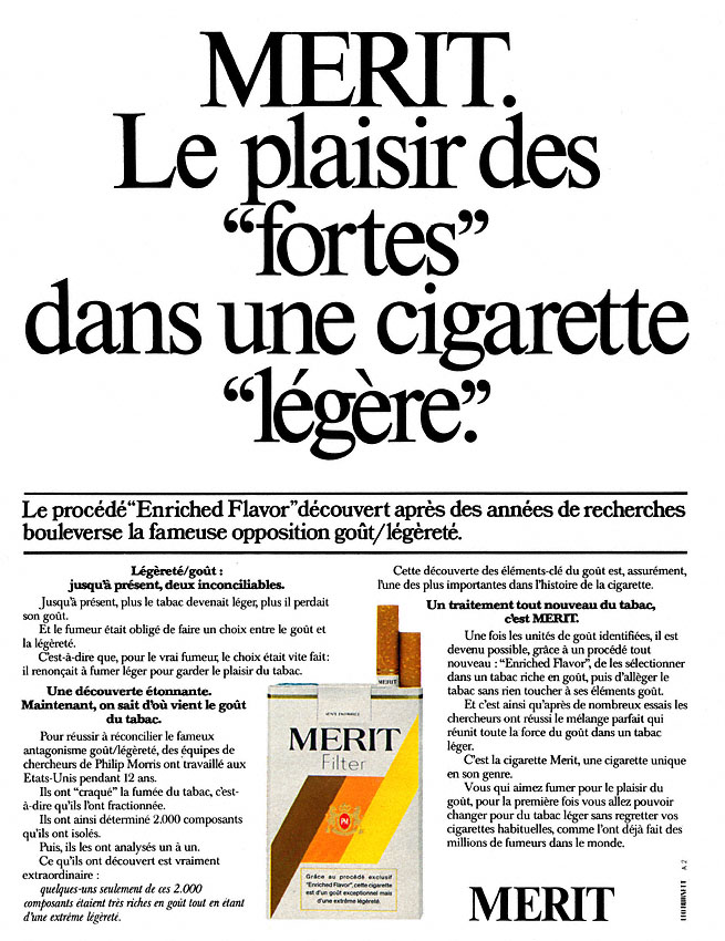 Publicit� Divers 1977