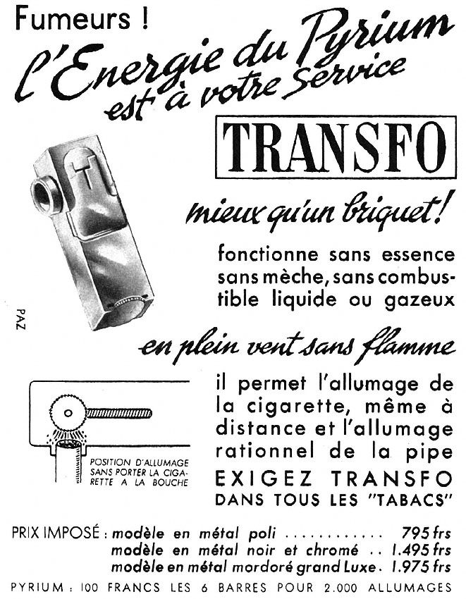 Marque Divers 1950
