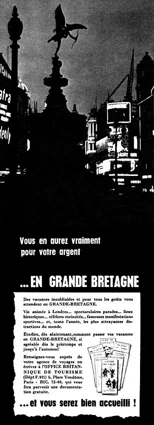 Marque Angleterre 1958