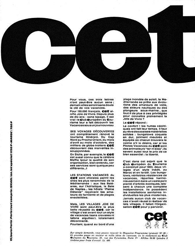 Marque Cet 1963