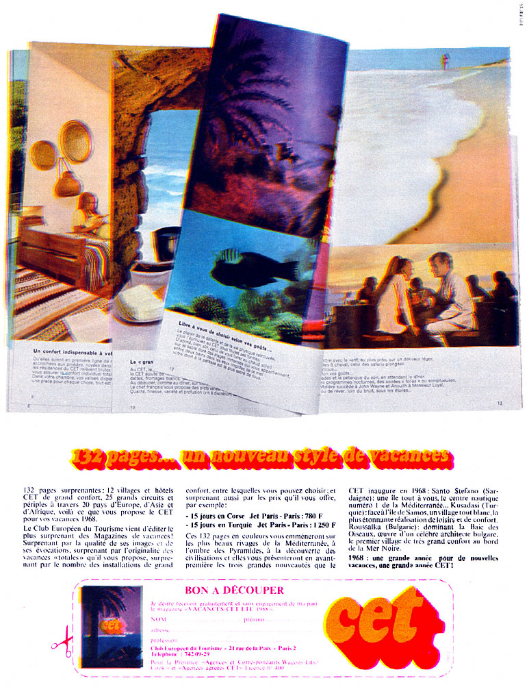 Publicit� Cet 1968