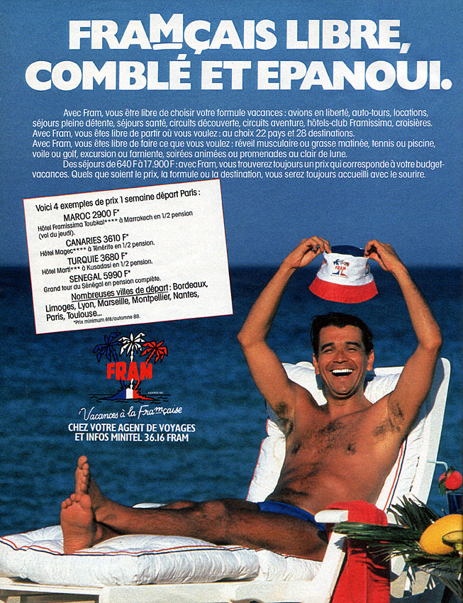 Publicit� Fram 1988