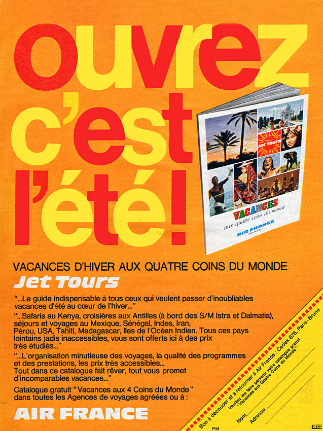 Marque Jet Tours 1971