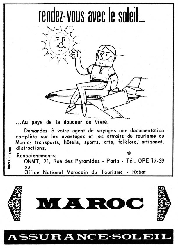 Publicit� Maroc 1964