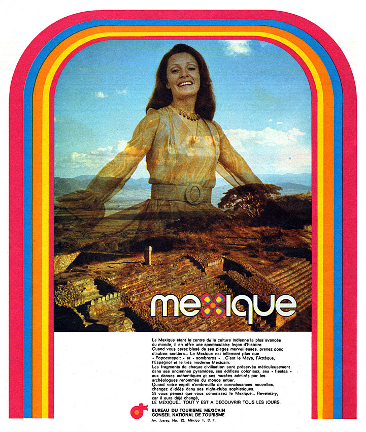 Publicit� Mexique 1973