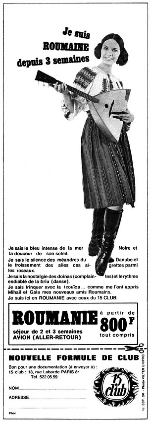 Marque Roumanie 1968