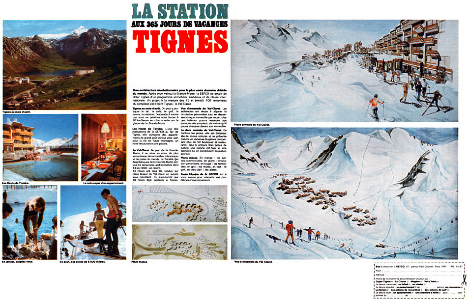 Marque Tignes 1968