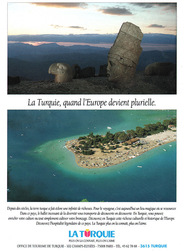 Publicit� Turquie 1994