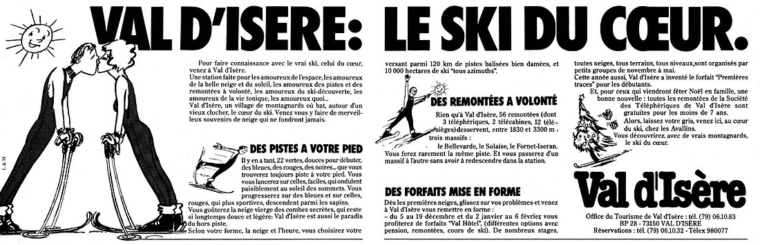 Publicit� Divers 1981