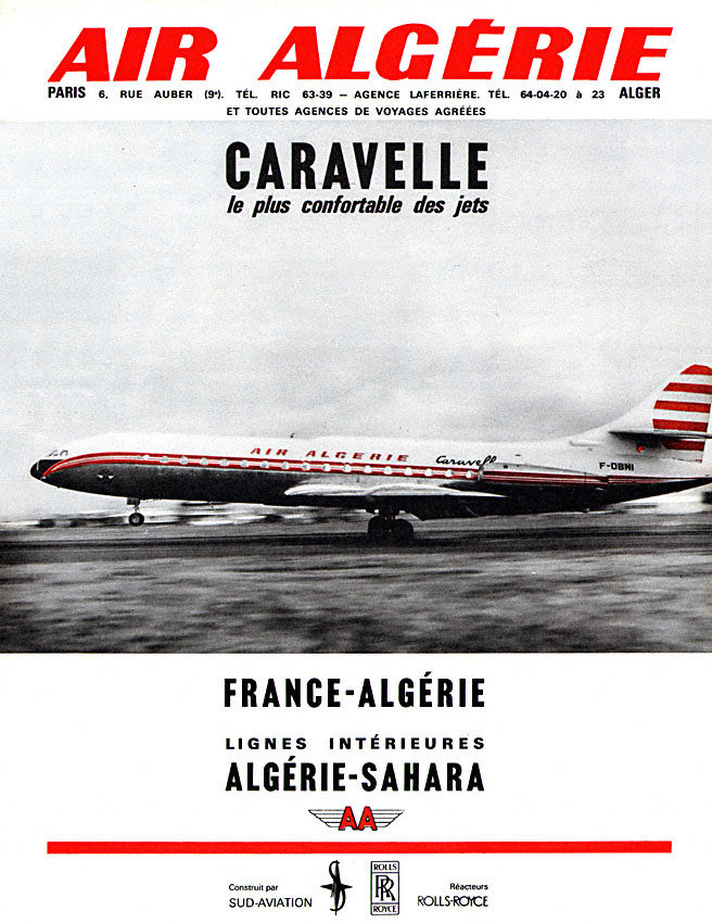 Marque Air Alg�rie 1963