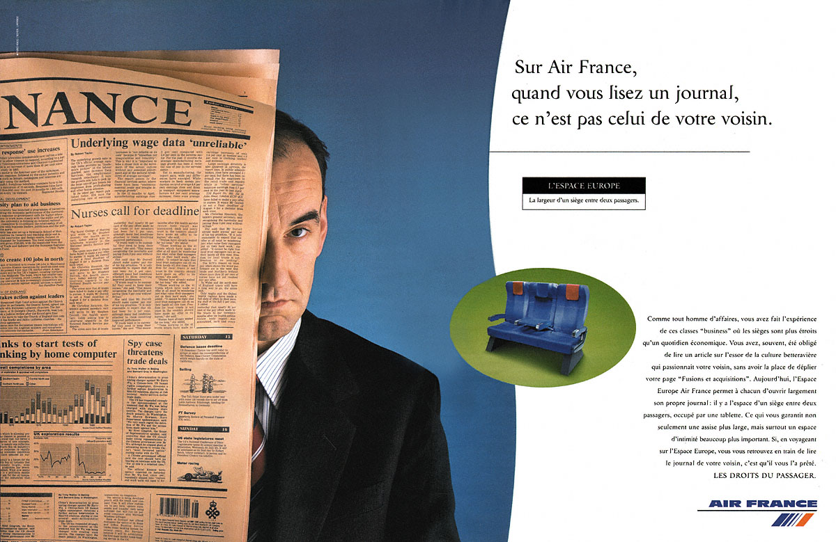 Publicit� Air France 1996