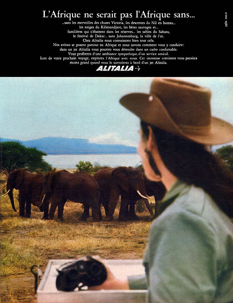 Publicit� Alitalia 1968