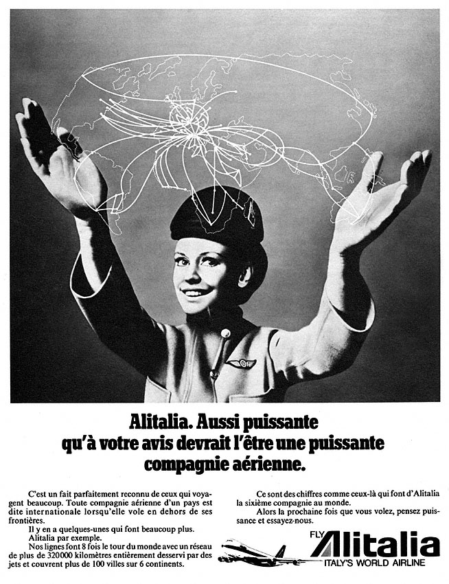 Marque Alitalia 1970
