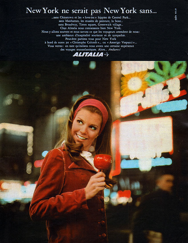 Marque Alitalia 1968