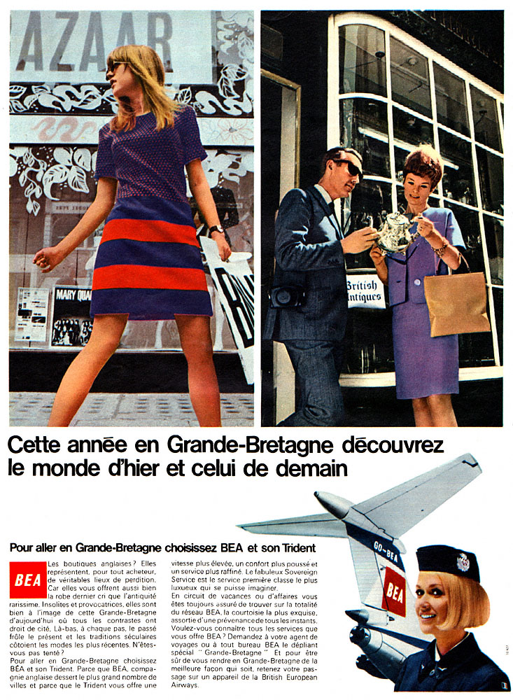 Publicit� Bea 1967