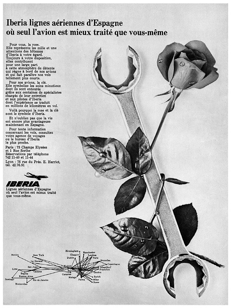 Publicit� Iberia 1968
