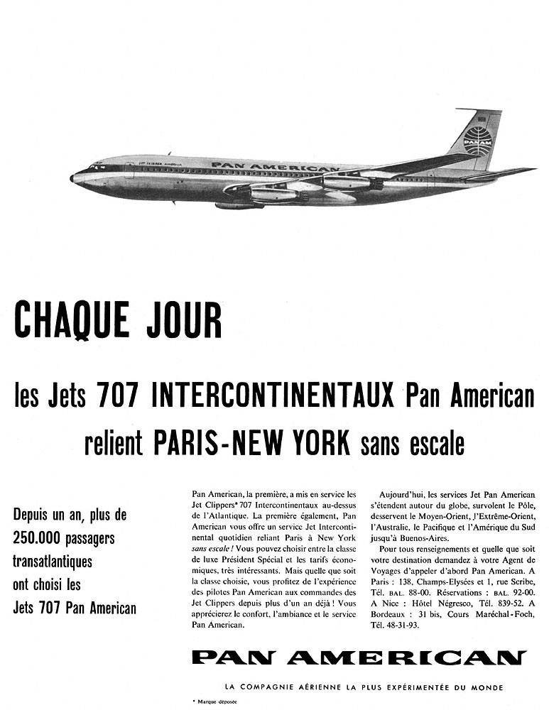 Marque Pan American 1960