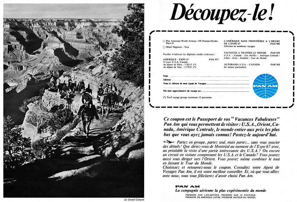 Marque Pan American 1967