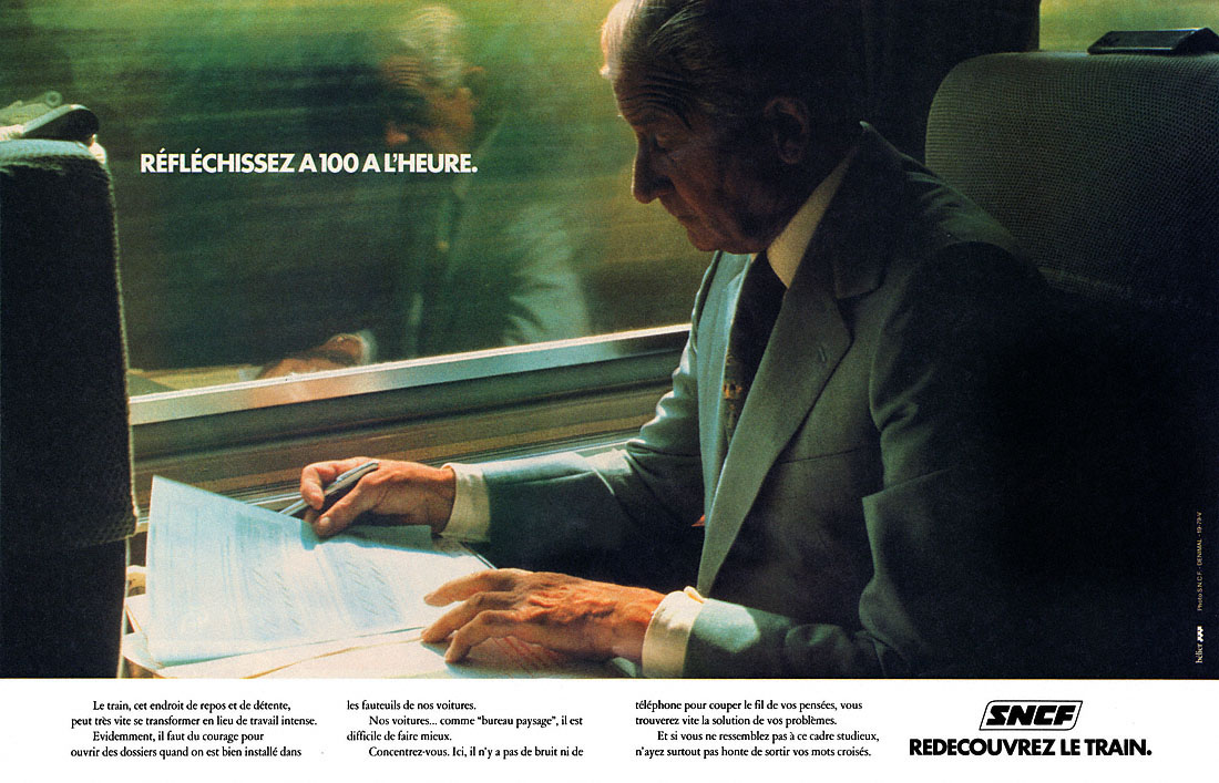 Publicit� Sncf 1979