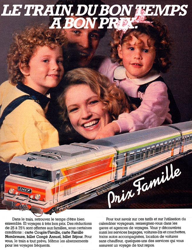 Publicit� Sncf 1983