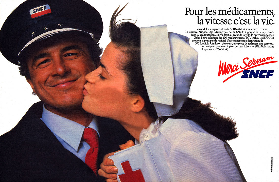 Publicit� Sncf 1985