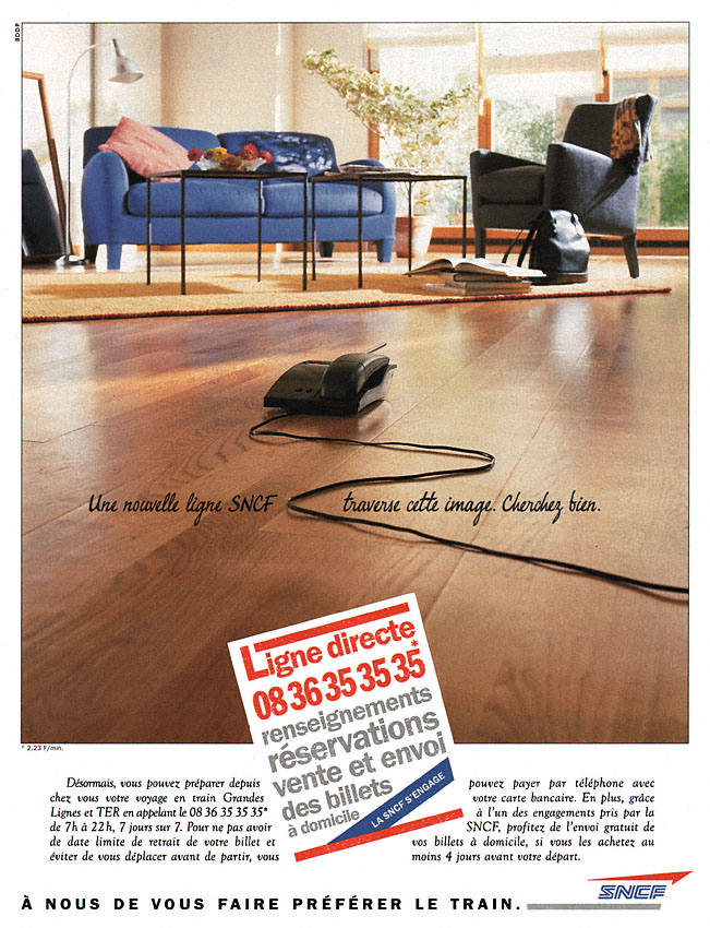 Publicit� Sncf 1996