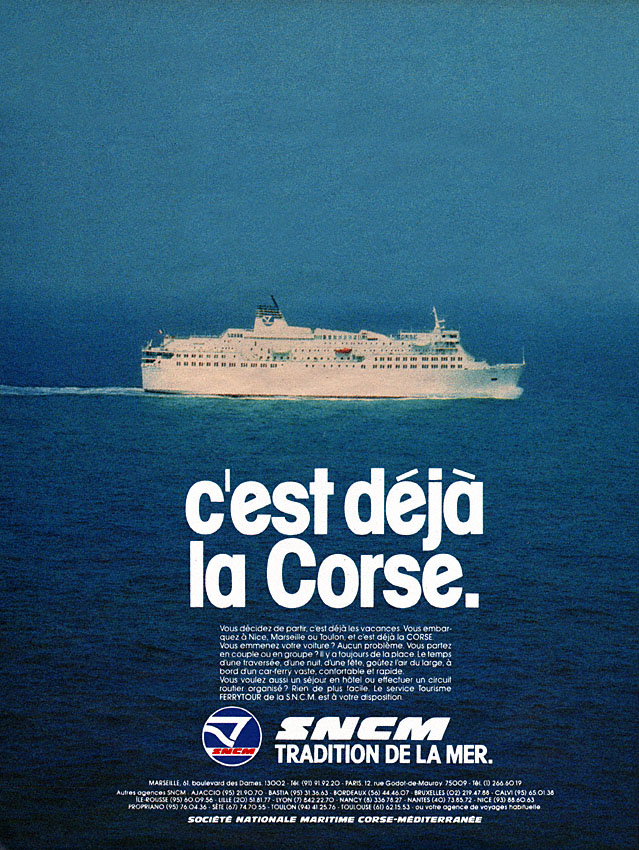 Publicit� Sncm 1984