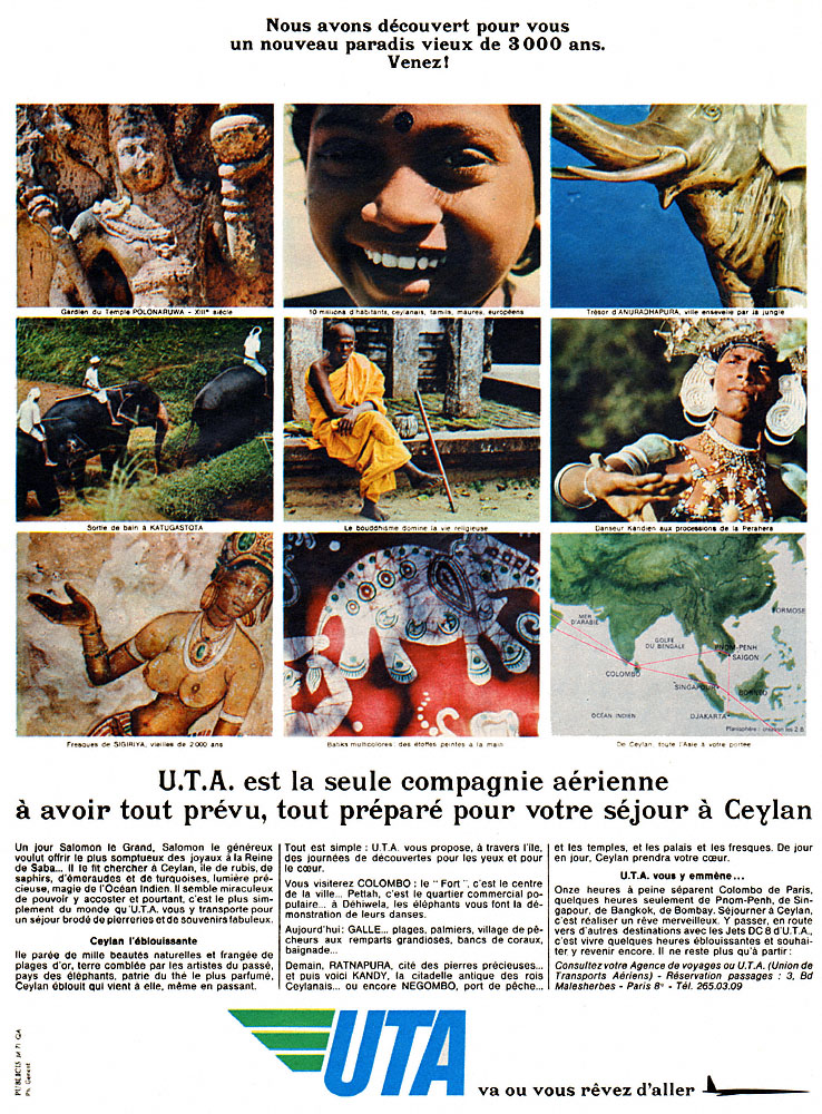 Publicit� Uta 1967