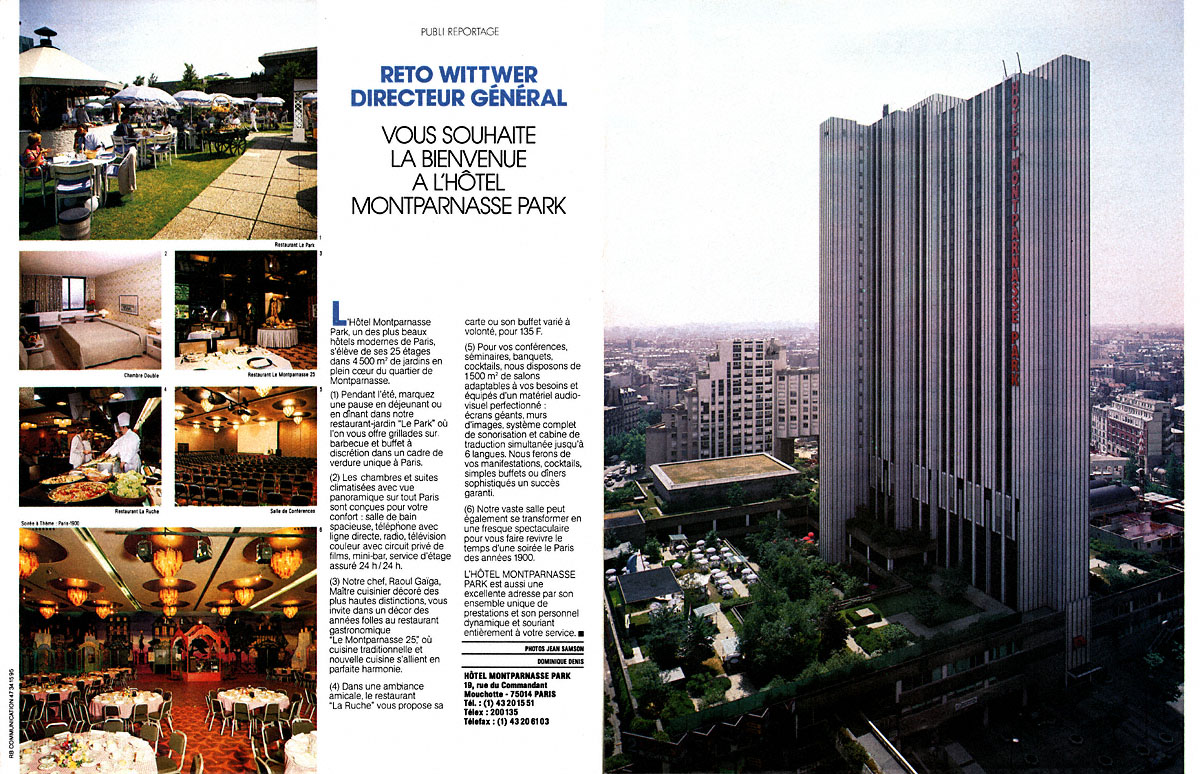 Marque ZDiversHotels 1986