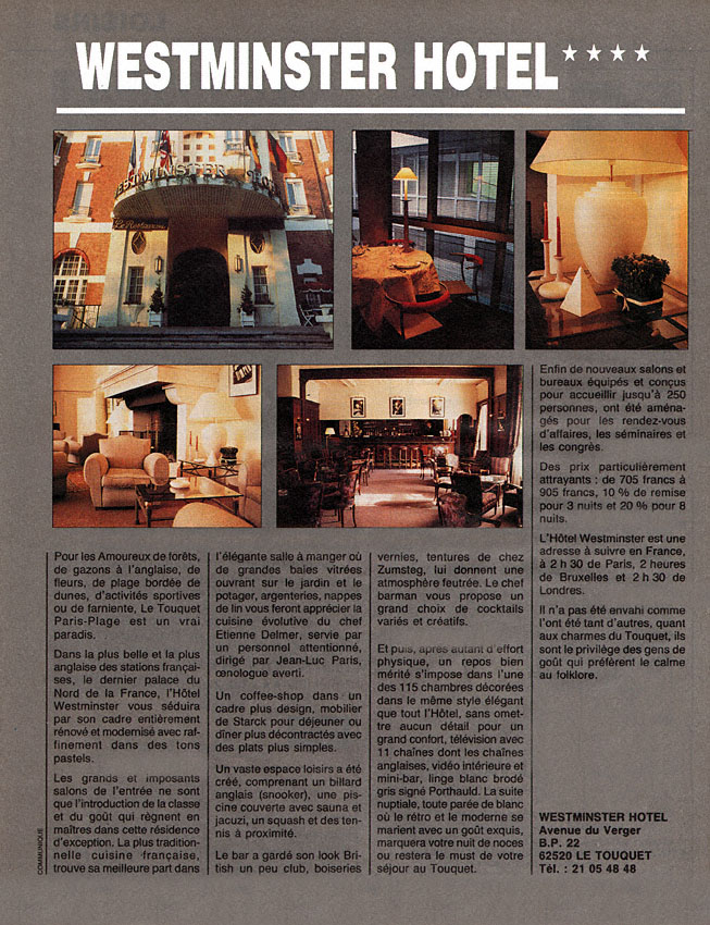 Marque ZDiversHotels 1990