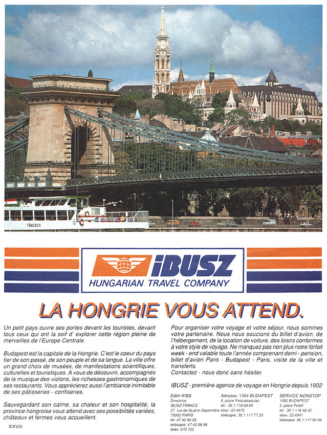 Publicit� Divers 1992