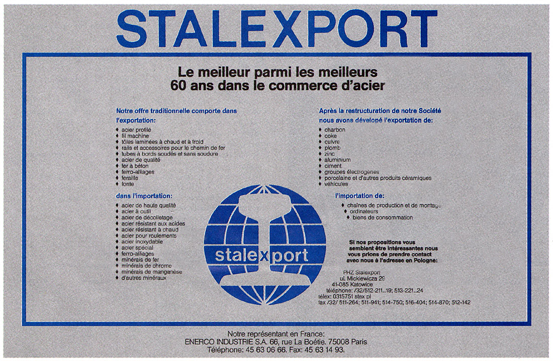 Publicit� Industrie 1993
